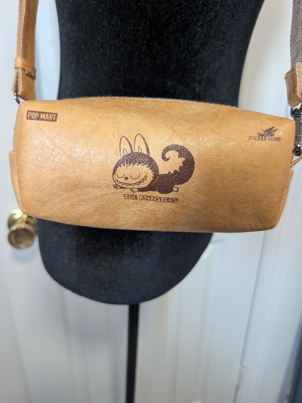 POP MART The Monsters Tan Crossbody Bag